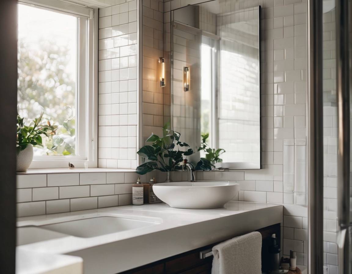 Jak skutecznie usunąć parę wodną z okien i luster w łazience?